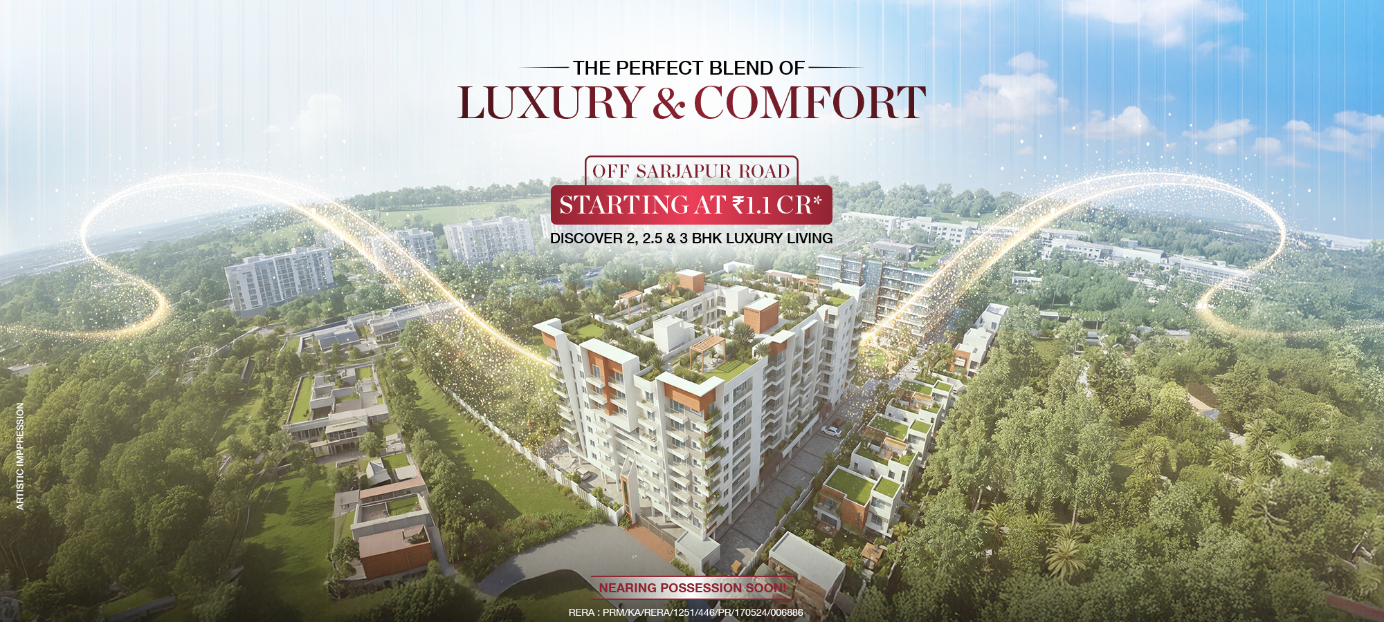 MSR Shelters Passion Square - Premium 2, 2.5 & 3 BHK in Sarjapur, Bangalore